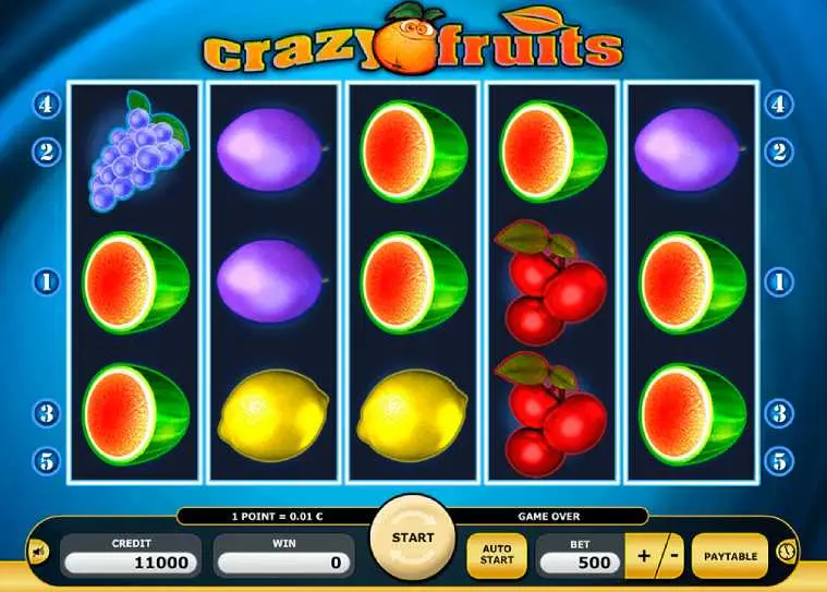 Crazy Fruits Logo