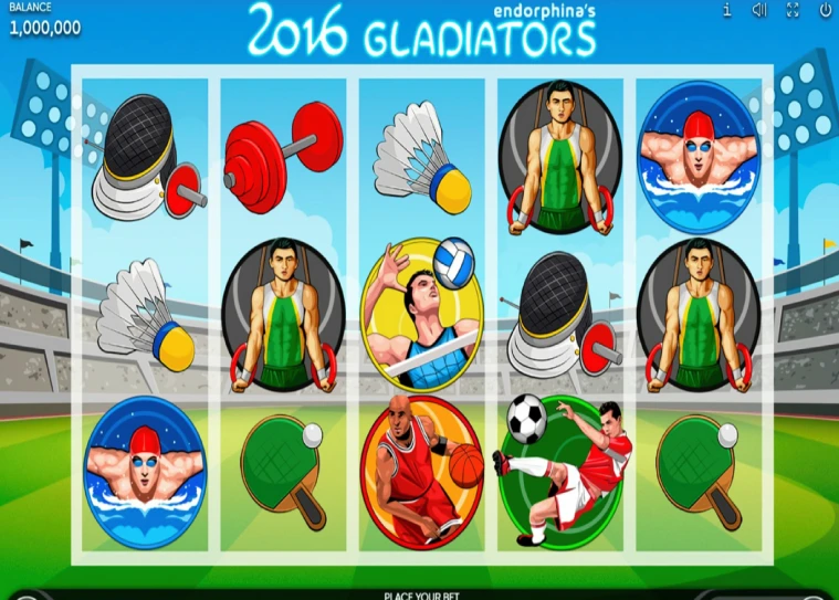 Ігровий автомат 2016 Gladiators